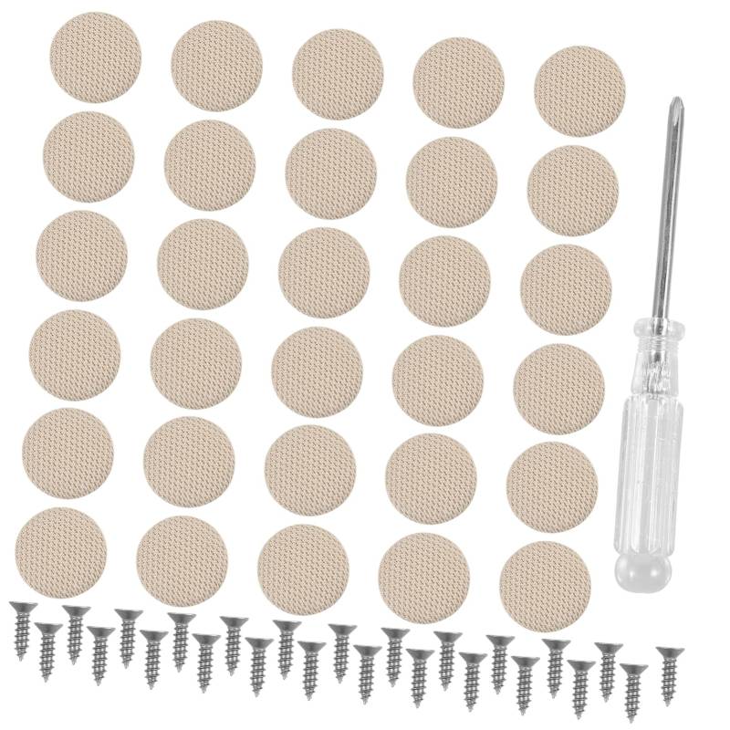 GETAJGHSD 30 Stück Auto Dachhimmel Reparaturknopf, Dachhimmelknopf Für Autos, Auto Dachhimmel Reparatur, Dachhimmel Reparaturnieten, Auto Dachhimmelknopf, Innenraum Dachhimmelknopf Kit, von GETAJGHSD