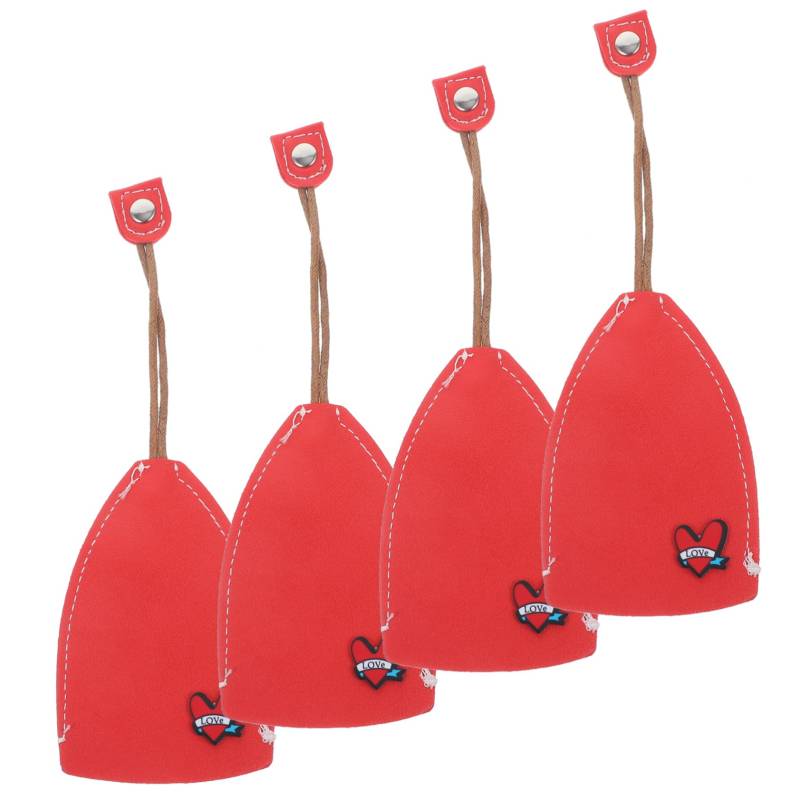 GETAJGHSD 4 Teiliges Schlüsseletui, Autoschlüsselhülle, Herausziehbare Schlüsseltasche, Schlüsselanhänger Abdeckung Für Autoschlüssel, Schlüsselanhänger Tasche, Autoschlüsselhalter, von GETAJGHSD