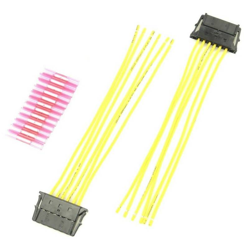 GEWIE 90090-2, 2x Stecker Rückleuchte Heckleuchte Kompatibel/Ersatz für Mercedes A-Klasse C-Klasse Sprinter 6-polig von GEWIE