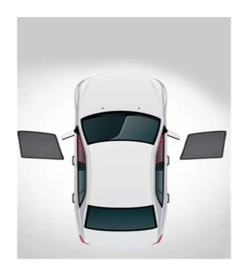 Car Umbrella Shade Cover Auto-Sonnenschutz Autovorhang Auto-Seitenfenster-Sonnenblende Sonnenschutz für Mitsubishi für Outlander PHEV 5/7 Sitze 2008–2013 Sonnenblende Auto(Typ B) von GFDJDF
