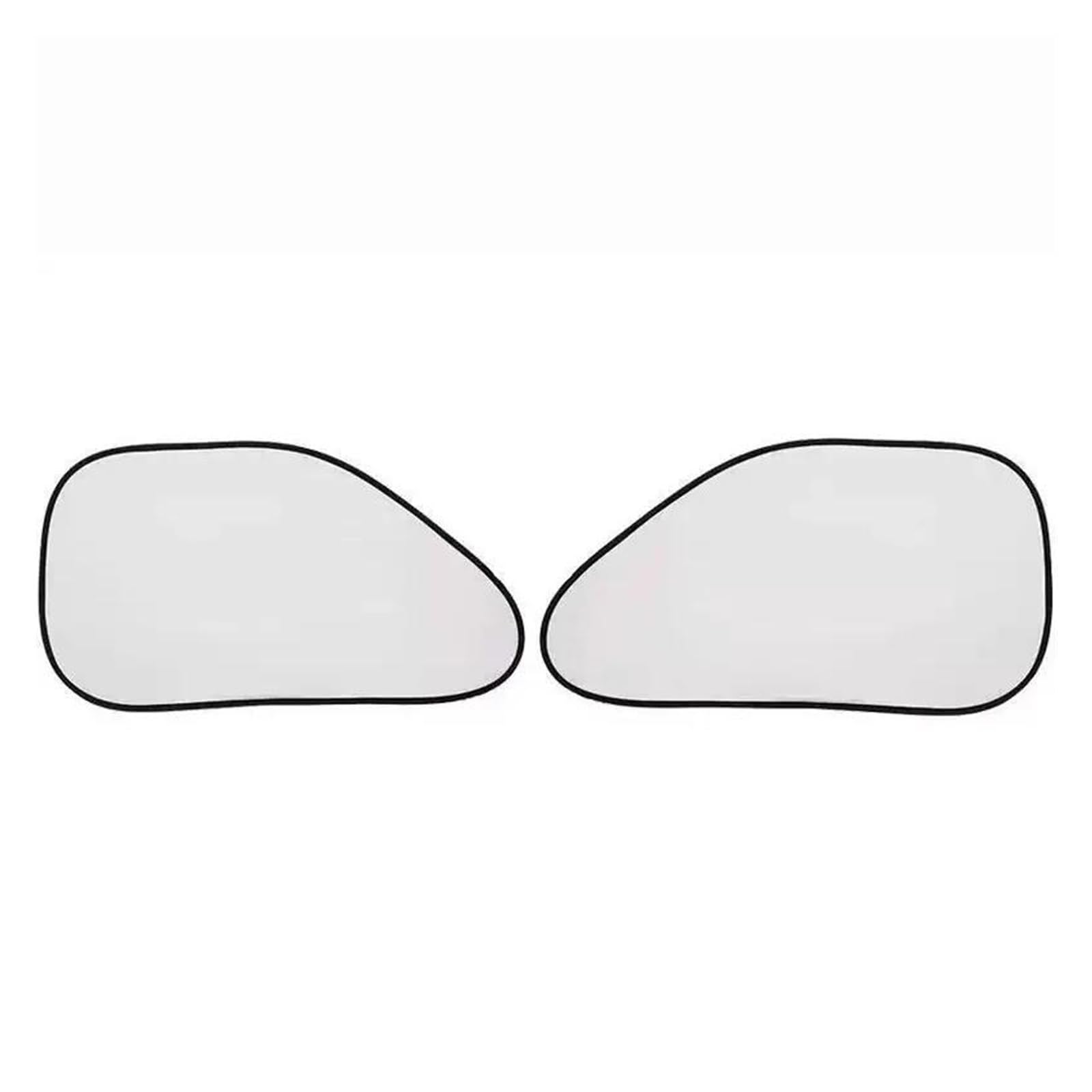 Car Umbrella Shade Cover Auto-Sonnenschutz UV-Schutz reflektierender Stoff Autofenster-Sonnenschutz Sonnenblende für die vordere und hintere Heckscheibe Sommerschutz Sonnenblende Auto(Front 2pcs) von GFDJDF