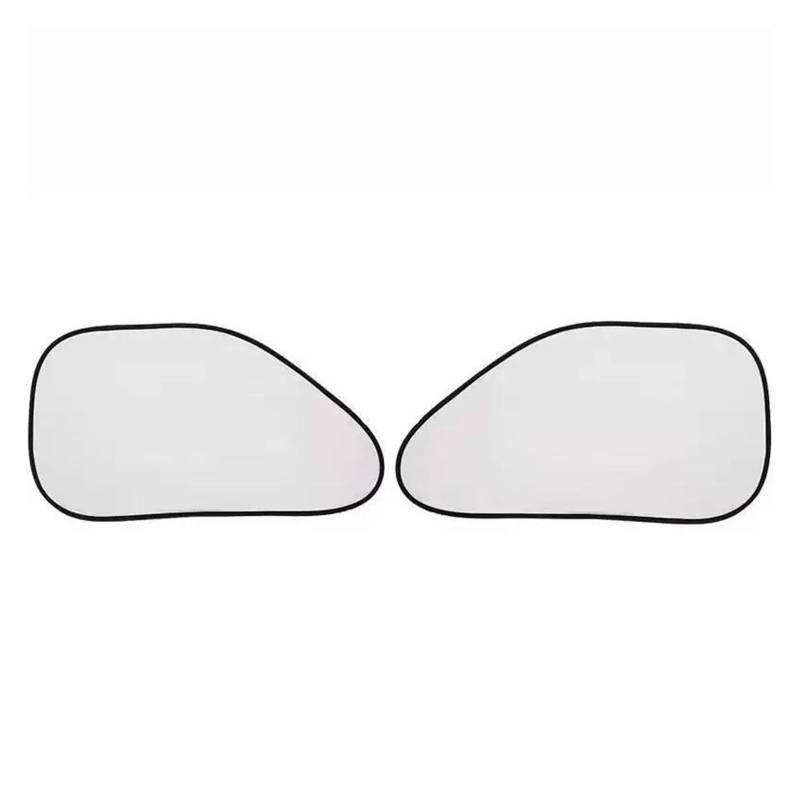 Car Umbrella Shade Cover Auto-Sonnenschutz UV-Schutz reflektierender Stoff Autofenster-Sonnenschutz Sonnenblende für die vordere und hintere Heckscheibe Sommerschutz Sonnenblende Auto(Front 2pcs) von GFDJDF