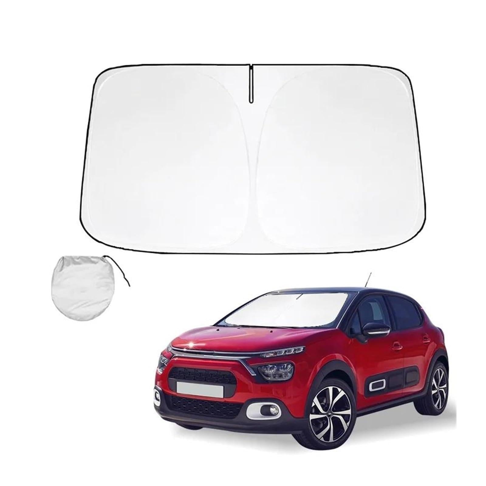 Car Umbrella Shade Cover Für Citroen Für C3 Sonnenschutz Sonnenblende Schutz Faltbare Blöcke UV Strahlen Halten Sie Ihr Auto Kühler Sonnenblende Auto Car Umbrella Shade Cover Für Citroen Für C3 Sonnenschutz Sonnenblende Schutz Faltbare Blöcke UV Strahlen Halten Sie Ihr Auto Kühler Sonnenblende Auto von GFDJDF