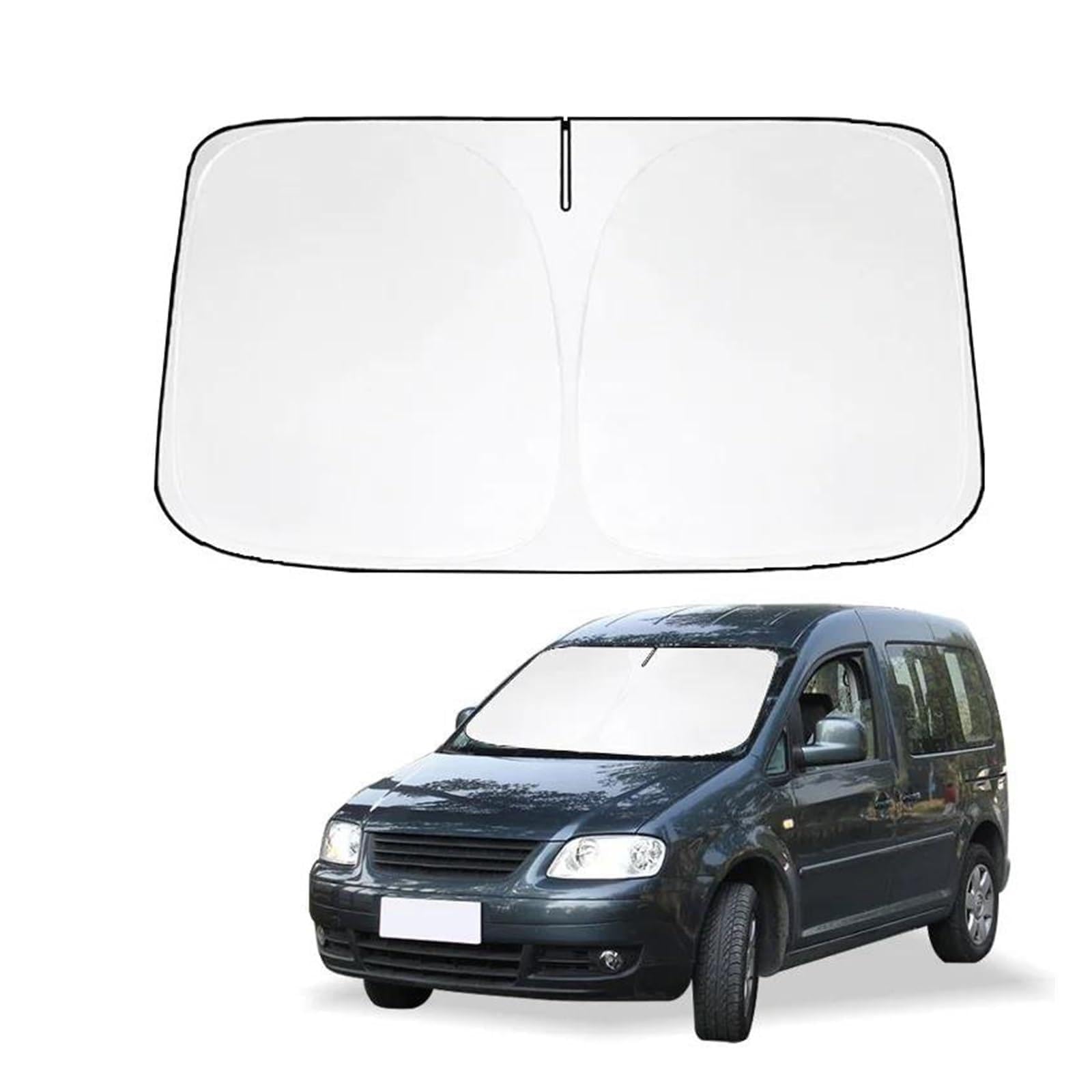 Car Umbrella Shade Cover Windschutzscheibe Sonnenschutz Für VW Für Caddy Sonnenschirm Sonnenblende Protector Faltbare Blöcke UV Sonnenblende Auto Car Umbrella Shade Cover Windschutzscheibe Sonnenschutz Für VW Für Caddy Sonnenschirm Sonnenblende Protector Faltbare Blöcke UV Sonnenblende Auto von GFDJDF