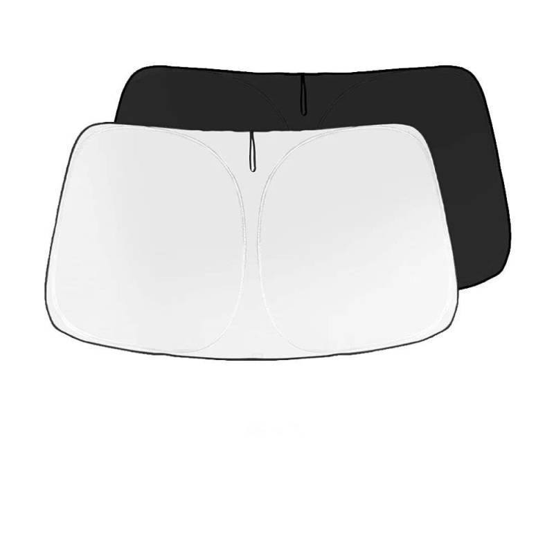 Car Umbrella Shade Cover Windschutzscheiben-Sonnenschutz Auto-Visier Frontscheibe Sonnenschutz Abdeckung für Infiniti für Q50 für QX60 für QX55 Sonnenschirm-Zubehör Sonnenblende Auto(Stil a) von GFDJDF
