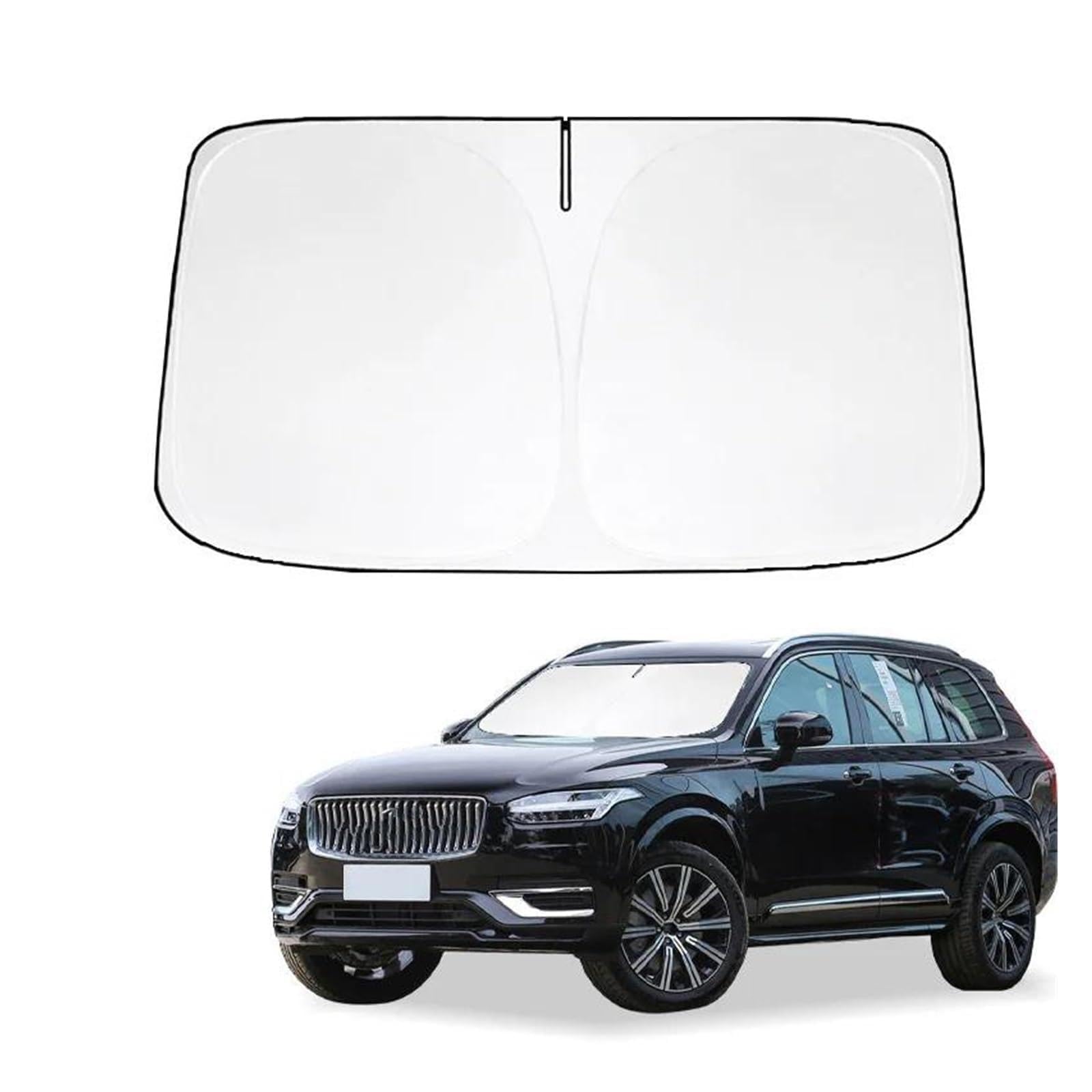 Car Umbrella Shade Cover Windschutzscheiben-Sonnenschutz für Volvo für XC90 für T8 für MK1 R-Design Sonnenschutz Sonnenblende Schutz Faltbare Blöcke UV Sonnenblende Auto Car Umbrella Shade Cover Windschutzscheiben-Sonnenschutz für Volvo für XC90 für T8 für MK1 R-Design Sonnenschutz Sonnenblende Schutz Faltbare Blöcke UV Sonnenblende Auto von GFDJDF