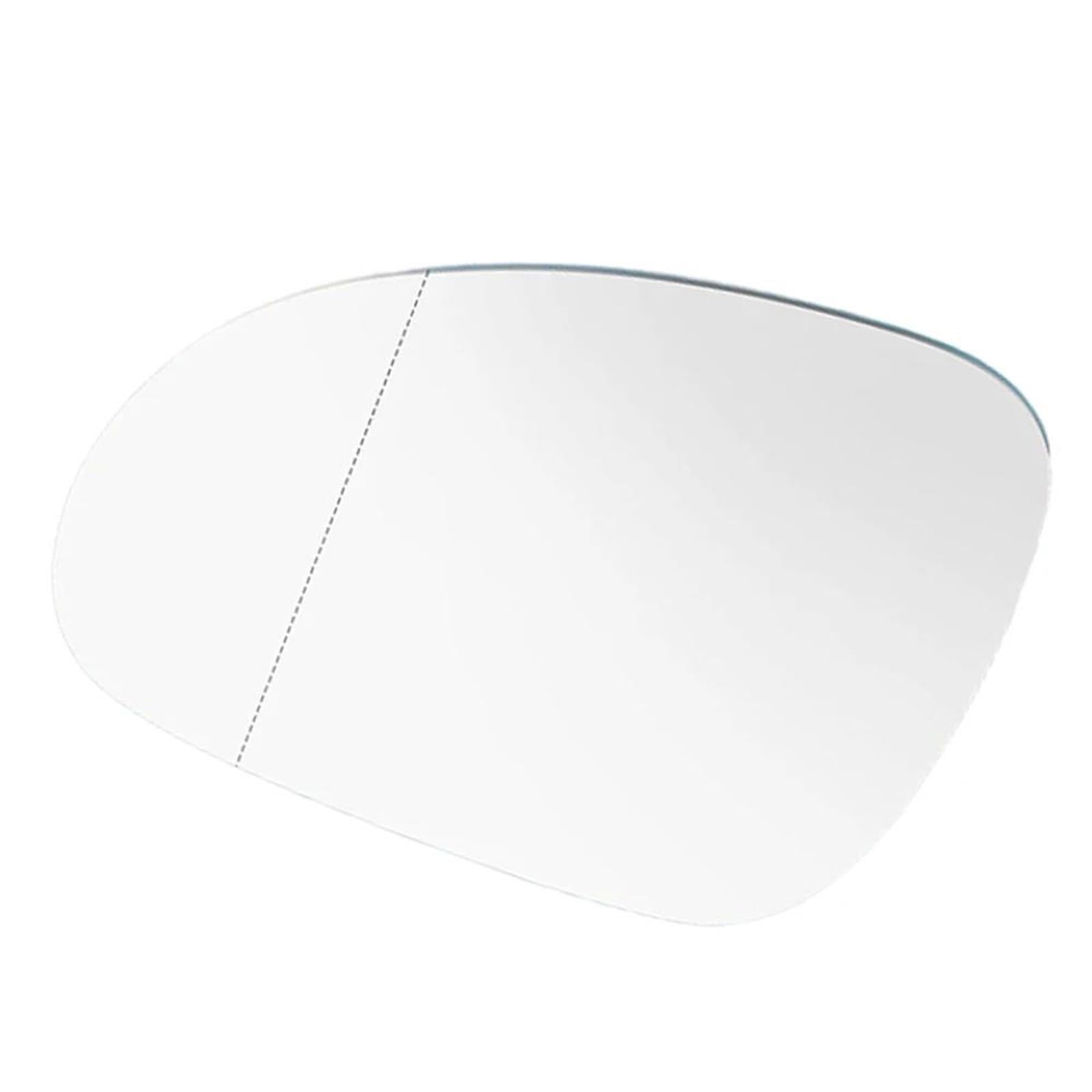 Spiegelglas Ersatz Für VW Für Golf Für GTI Für MK5 Für Rabbit Für Passat Für Jetta 2006 2007 2008 2009 Seitlich Beheiztes Türaußenspiegelglas Rückspiegelobjektiv Außenspiegel Glas(Links) von GFDJDF