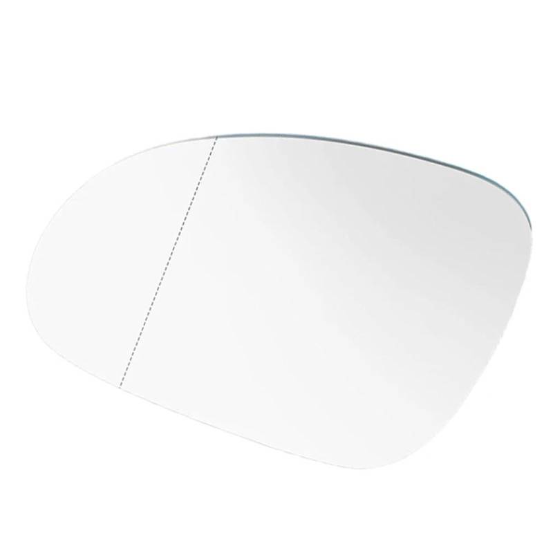 Spiegelglas Ersatz Für VW Für Golf Für GTI Für MK5 Für Rabbit Für Passat Für Jetta 2006 2007 2008 2009 Seitlich Beheiztes Türaußenspiegelglas Rückspiegelobjektiv Außenspiegel Glas(Links) von GFDJDF
