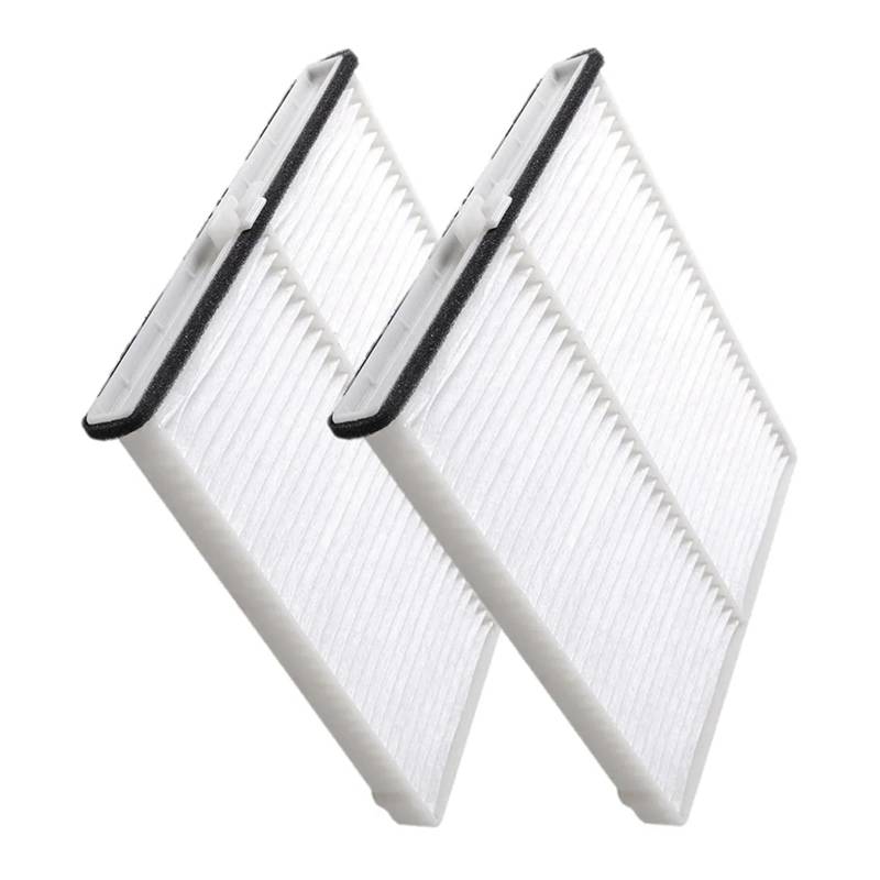 2-teiliger Innenraumluftfilter, Klimaanlagenfilter, Luftfiltergitter, kompatibel mit Mazda 3, kompatibel mit Mazda 14-18 6 14-19 CX-5 13-19 KD45-61-J6X von GFRWKCEX