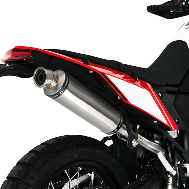 For Yamaha Tenere 700 2019 2020 2021 2022 2023 T7 T700 XTZ 690 700 Motorrad Hohe Position Auspuff Middle + Link Pipe Abgaskrümmer von GFYSHIP