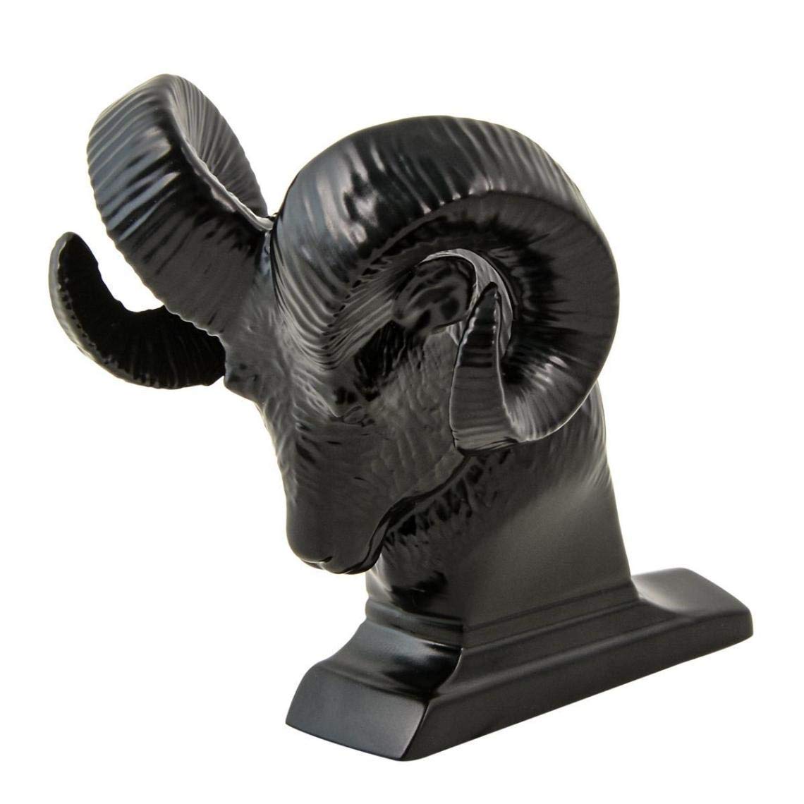 GG Grand General 48050 Mattschwarze pulverbeschichtete Ram's Head Hood Ornament GG Grand General 48050 Mattschwarze pulverbeschichtete Ram's Head Hood Ornament von GG Grand General