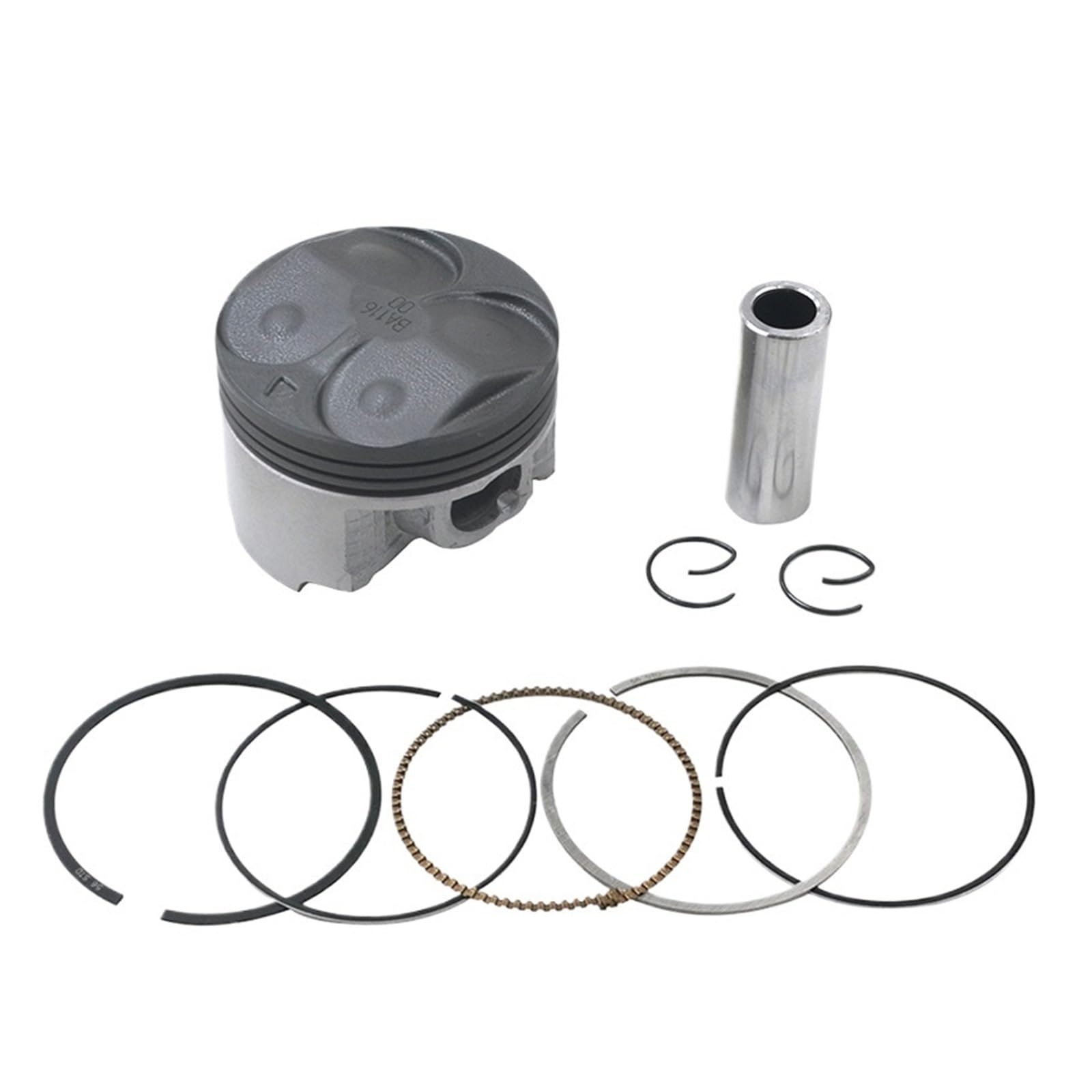 1/4 Sets Motorrad-Motorteile Kolbenringe Kit STD Größe 56mm ~ 57mm for FZR400RR SP 3TJ FZ400 4YR 3TJ-11631-00-00(1Set 56.75mm) von GGGOAJVB