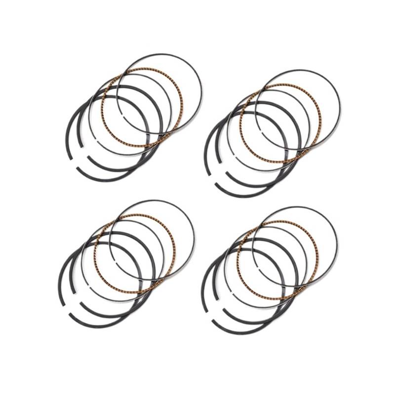1/4 Sets Motorrad-Motorteile Kolbenringe Kit STD Größe 56mm ~ 57mm for FZR400RR SP FZ400 4YR FZR400 FZR 400 RR(4 Sets 56.50mm) von GGGOAJVB