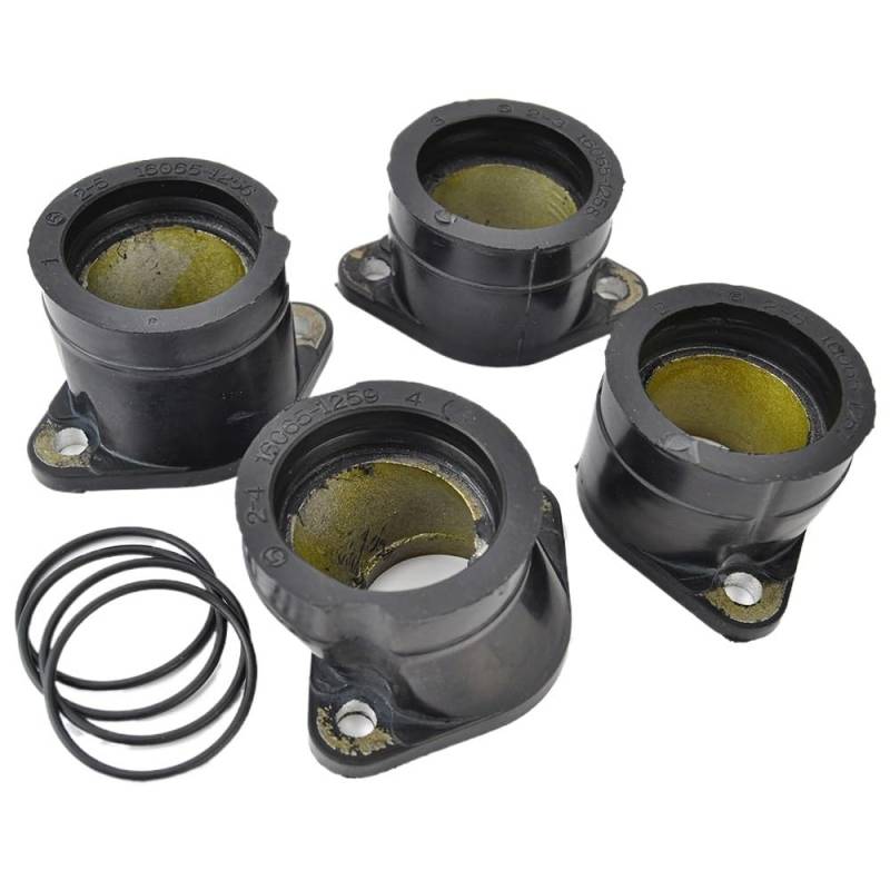 4 stücke 92055-1256 Motorrad Vergaser Verteiler Interface Adapter for ZR750 Zephyr ZR750 ZR-7 ZR7S Z750 GT750 16065-1259 von GGGOAJVB