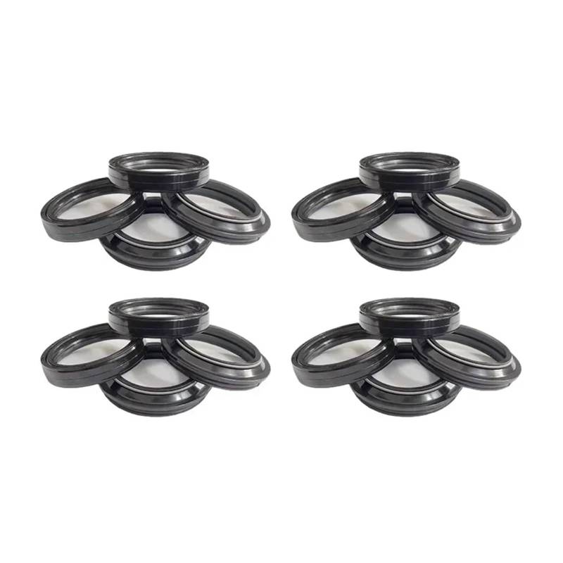 43x54x11 Motorrad Front Shock Gabel Dämpfer Welle Staub & Öl Dichtung Halterungen for 660 659 ABS AUSTRALIEN-NZ 2012-13(8pc Seal 8pc Cover) von GGGOAJVB