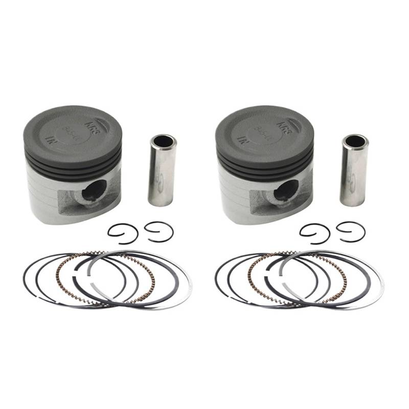 Kolbenringe-Kit for Motorradmotoren, STD ~ +100, Größe 53 mm ~ 54 mm, for CA250 CMX250 CMX250C Rebel 250 CA CMX 250 C(4 Sets 53.75mm) von GGGOAJVB