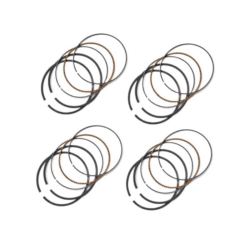 Kolbenringe-Kit for Motorradmotorteile, Standardgröße 56 mm ~ 57 mm, for GSX400 GK73A GK75A GK76A GK78A GSF400 Bandit 400(4 Sets 56.50mm) von GGGOAJVB