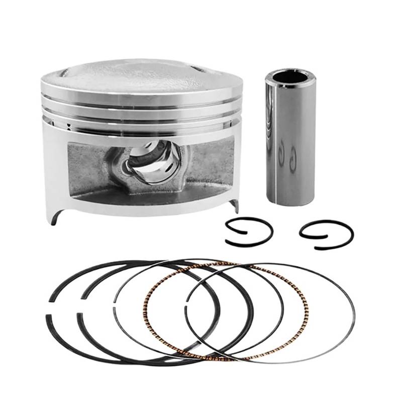 Motorrad-Motorteile Kolbenringe Kit STD Größe 66mm ~ 67mm for DR200 42A SP200 DF200 DR200SE DR200S RV200 VanVan(66mm) von GGGOAJVB