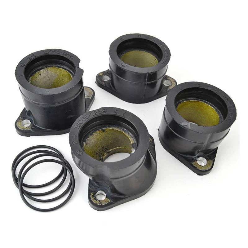 Vergaser-Schnittstellenadapter, Ansaugkrümmer for Z750 ZR750 ZR-7 ZR-7S Zephyr 16065-1226 16065-1227 16065-1229 von GGGOAJVB