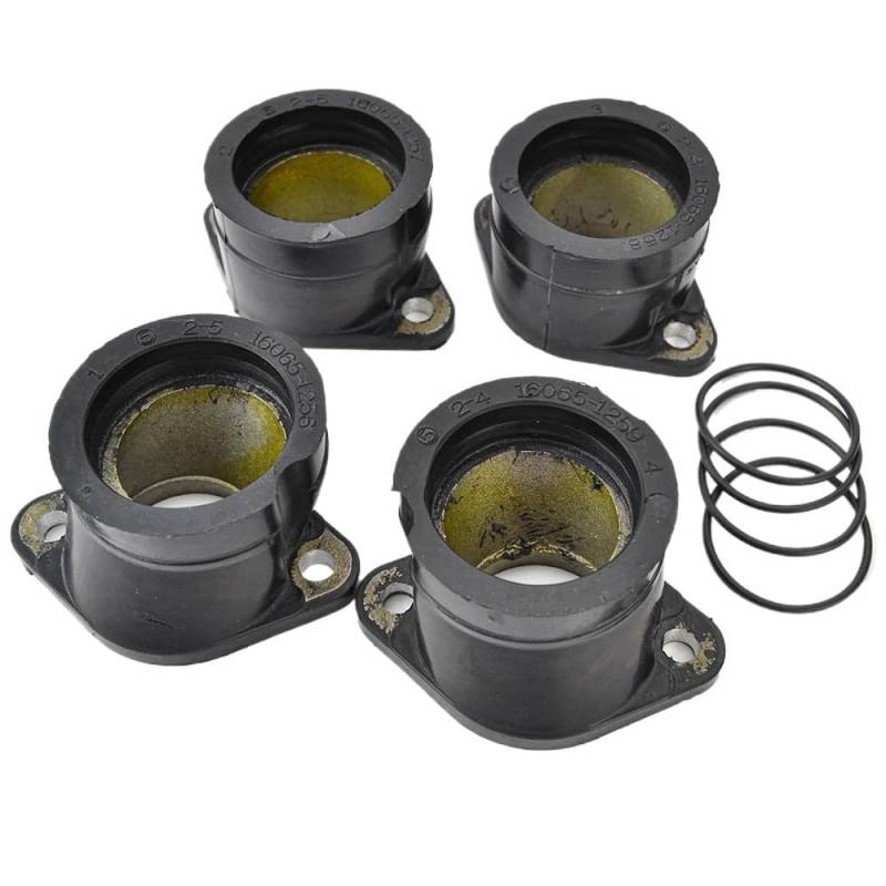 Vergaser-Schnittstellenadapter, Ansaugkrümmer for Z750 ZR750 ZR-7 ZR-7S Zephyr 16065-1226 16065-1227 16065-1229 von GGGOAJVB