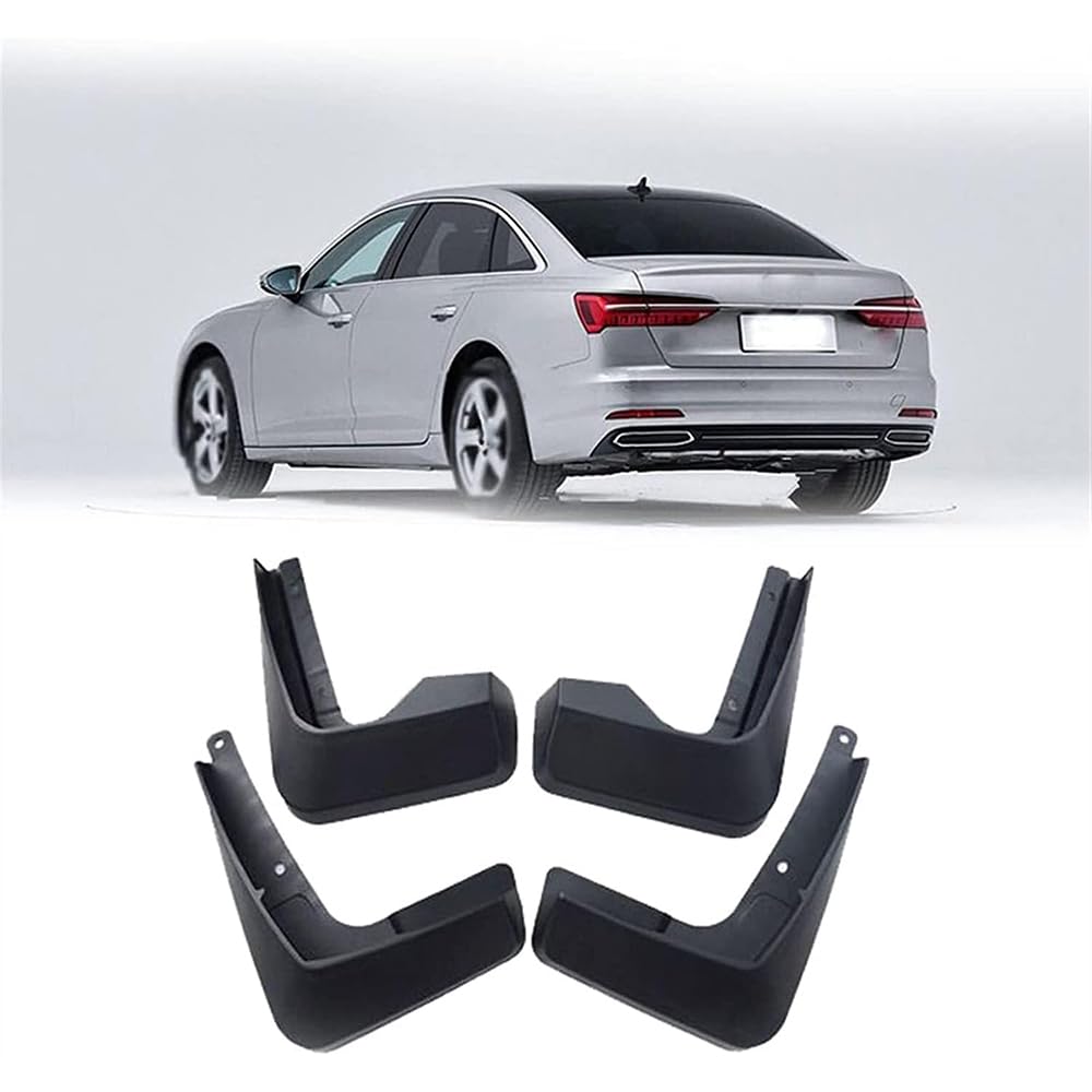 4 Stück Auto Kotflügel für Audi A6 C8 2019 2020 2021,Schmutzfänger Schutzblech Mudguard Schlamm Flaps Wasserdicht Dustproof Styling Karosserie Anbauteile 4 Stück Auto Kotflügel für Audi A6 C8 2019 2020 2021,Schmutzfänger Schutzblech Mudguard Schlamm Flaps Wasserdicht Dustproof Styling Karosserie Anbauteile von GGYiQI