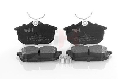 Gh Bremsbelagsatz, Scheibenbremse [Hersteller-Nr. GH-414815] für Mitsubishi, Proton, Smart, Volvo von GH