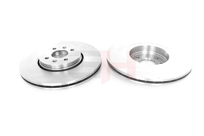 Gh 1x Bremsscheibe [Hersteller-Nr. GH-403956] für Renault von GH