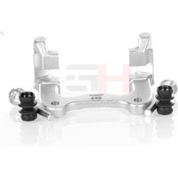 GH Bremssattelhalter Hinterachse links GH-464715 Bremssattelträger,Bremsträger VW,AUDI,SKODA,PASSAT Variant (3B6),PASSAT (3B3),PASSAT Variant (3B5) von GH