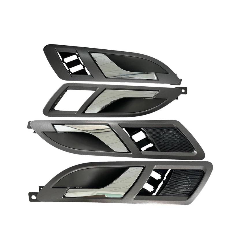 Auto Für Skoda Für Superb MK1 3U 2001 2002 2003 2004 2005 2006 2007 2008 Türinnengriff Vorne Hinten Links Rechts 3U1837221 Zubehör(1SET-4PCS) von GHAEKEBC