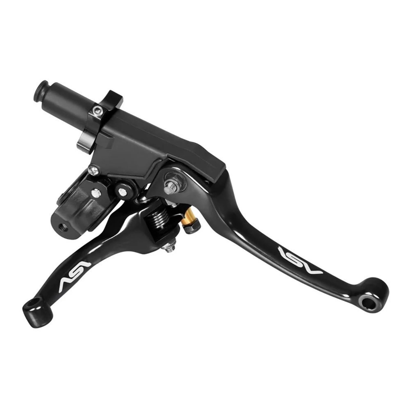 Motorradkupplungsgriff Für Universal XR50 Motorrad CNC Kupplung ASV Klapp Bremse Kupplung Hebel Set Pit Dirt Bike ATV Quad Motocross(Black) von GHALSIEAV