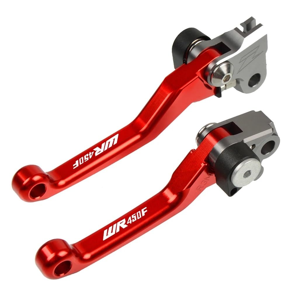 Motorradkupplungsgriff Für WR450F 2001-2015 2002 2003 2014 Motocross Pivot Bremse Kupplung Hebel Dirt Bike(Red) von GHALSIEAV