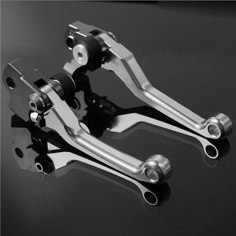 Motorradkupplungsgriff Für YZ250F YZ250 YZ 250F 2009 2010 2011 2012 2013 2014 2015 2016 2017 2018 Motocross Pivot Bremse Kupplung Hebel Schmutz Bike(Gray YZ250F 09-18) von GHALSIEAV