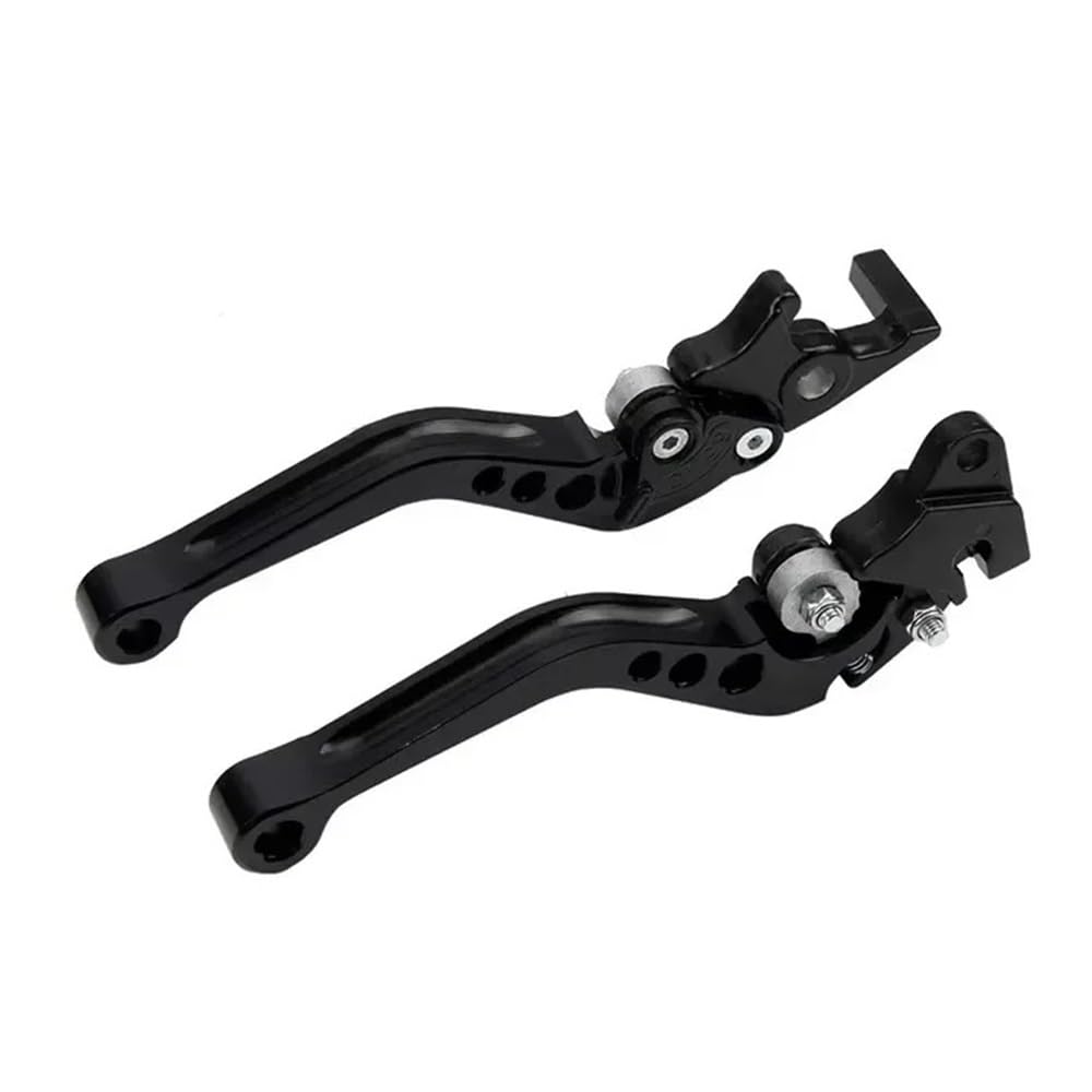 Motorradkupplungsgriff Motorrad Brems Griff Universal Motorrad Modifikation Motorrad Kupplung Trommel Bremshebel Griff(Black) von GHALSIEAV