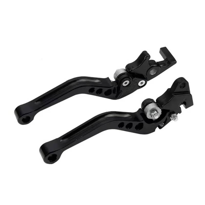 Motorradkupplungsgriff Motorrad Brems Griff Universal Motorrad Modifikation Motorrad Kupplung Trommel Bremshebel Griff(Black) von GHALSIEAV