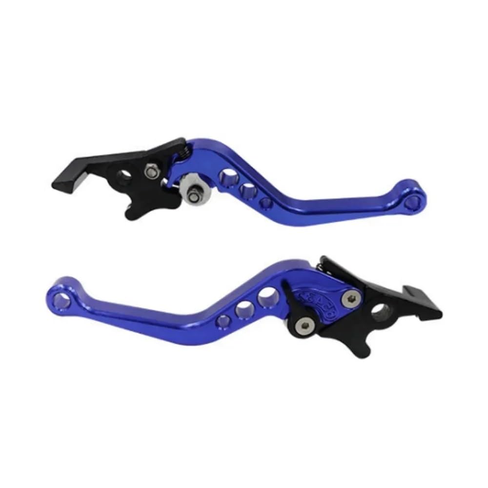 Motorradkupplungsgriff Motorrad Einstellbare Hand Hebel Brems Griff Grip Motorrad Griffe(Blue) von GHALSIEAV