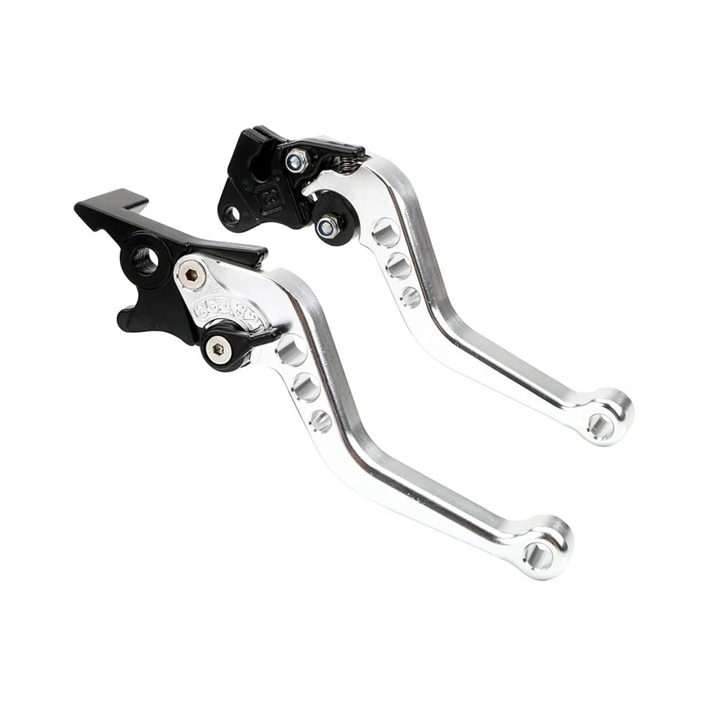 Motorradkupplungsgriff Universal Motorrad Kupplung Bremse Griff Trommel Hebel Motorrad Zubehör(Sliver) von GHALSIEAV