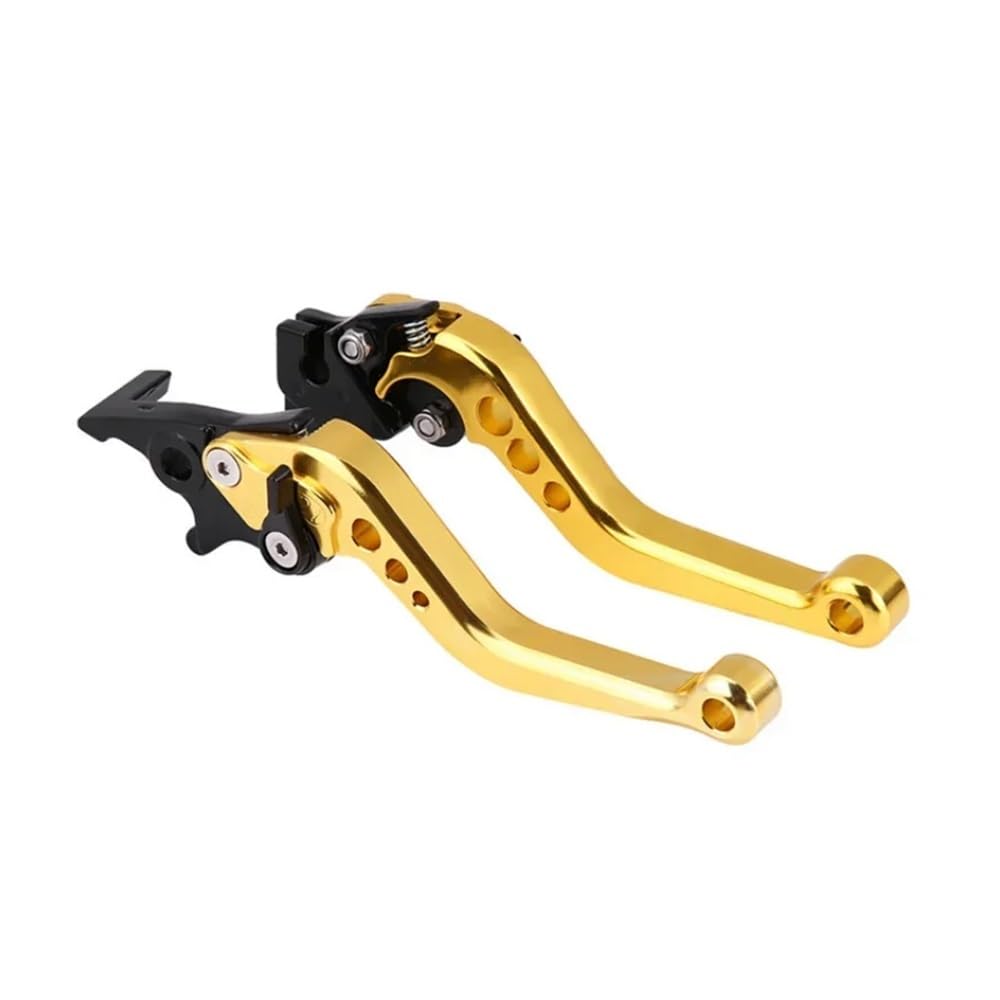 Motorradkupplungsgriff Universal Motorrad Modifikation Motorrad Bremsgriff Kupplungstrommel Bremshebel Griff(Gold) von GHALSIEAV