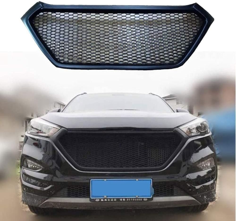 GHCPMQ Kühlergrill für Hyundai Tucson 2015-2018,Grills Zubehör Frontgrill Kühlergitter Rippen Autoteile GHCPMQ Kühlergrill für Hyundai Tucson 2015-2018,Grills Zubehör Frontgrill Kühlergitter Rippen Autoteile von GHCPMQ