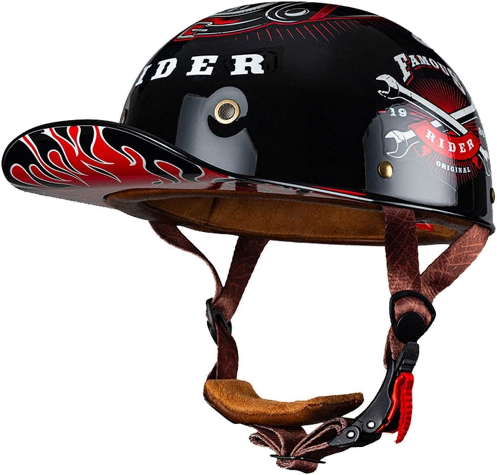 Moped Helm Retro Frauen Mofa Helm Mit ECE Genehmigt Halbschale Roller-Helm Mit Fahrradbrille Fahrradvisier Herren Retro Motorrad Halbhelm MäNner Halbschalenhelm Halbhelme Motorradhelm Moped Helm Retro Frauen Mofa Helm Mit ECE Genehmigt Halbschale Roller-Helm Mit Fahrradbrille Fahrradvisier Herren Retro Motorrad Halbhelm MäNner Halbschalenhelm Halbhelme Motorradhelm von GHHTHEN