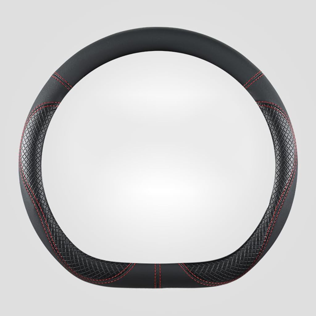 Auto Lenkradbezug für Audi A1 A2 A3 A3 Sportback A4 RS4 S4 A4L A5 8W6, PU Lenkradschoner Anti Rutsch Atmungsaktiv Kratzfeste Abriebfeste Auto Innere Zubehör,A-D Type Auto Lenkradbezug für Audi A1 A2 A3 A3 Sportback A4 RS4 S4 A4L A5 8W6, PU Lenkradschoner Anti Rutsch Atmungsaktiv Kratzfeste Abriebfeste Auto Innere Zubehör,A-D Type von GHHVM