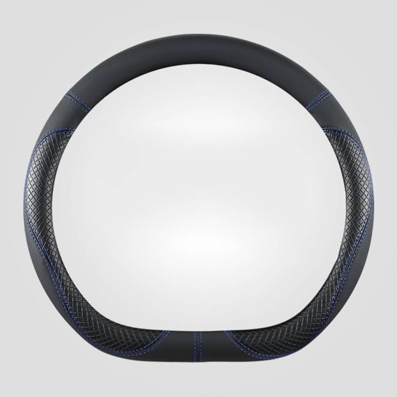 Auto Lenkradbezug für Audi A1 A2 A3 A3 Sportback A4 RS4 S4 A4L A5 8W6, PU Lenkradschoner Anti Rutsch Atmungsaktiv Kratzfeste Abriebfeste Auto Innere Zubehör,B-D Type von GHHVM