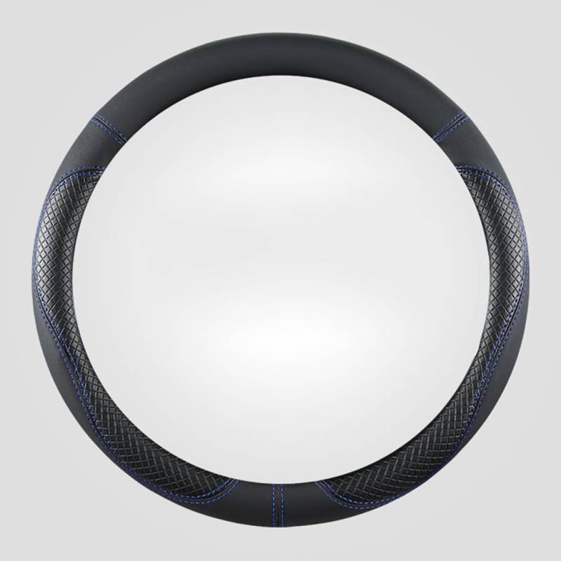 Auto Lenkradbezug für Audi A1 A2 A3 A3 Sportback A4 RS4 S4 A4L A5 8W6, PU Lenkradschoner Anti Rutsch Atmungsaktiv Kratzfeste Abriebfeste Auto Innere Zubehör,B-O Type von GHHVM