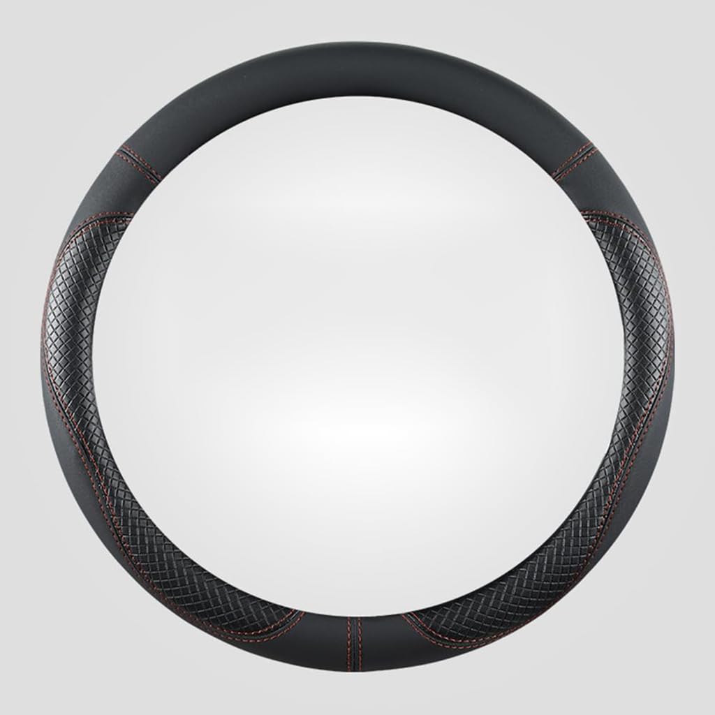 Auto Lenkradbezug für Audi A1 A2 A3 A3 Sportback A4 RS4 S4 A4L A5 8W6, PU Lenkradschoner Anti Rutsch Atmungsaktiv Kratzfeste Abriebfeste Auto Innere Zubehör,D-O Type Auto Lenkradbezug für Audi A1 A2 A3 A3 Sportback A4 RS4 S4 A4L A5 8W6, PU Lenkradschoner Anti Rutsch Atmungsaktiv Kratzfeste Abriebfeste Auto Innere Zubehör,D-O Type von GHHVM