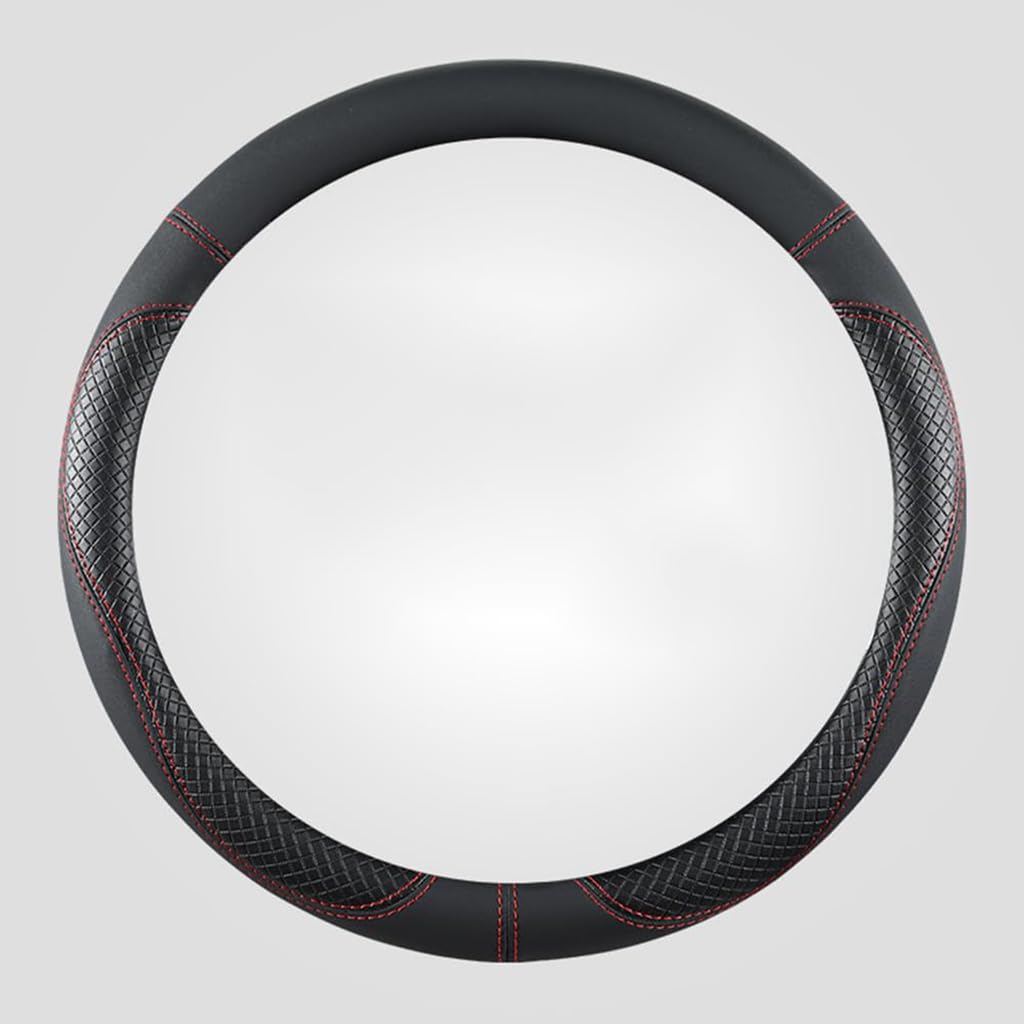 Auto Lenkradbezug für Audi A4 A4 Allroad A4 Allroad Quattro A4 Avant, PU Lenkradschoner Anti Rutsch Atmungsaktiv Kratzfeste Abriebfeste Auto Innere Zubehör,A-O Type Auto Lenkradbezug für Audi A4 A4 Allroad A4 Allroad Quattro A4 Avant, PU Lenkradschoner Anti Rutsch Atmungsaktiv Kratzfeste Abriebfeste Auto Innere Zubehör,A-O Type von GHHVM