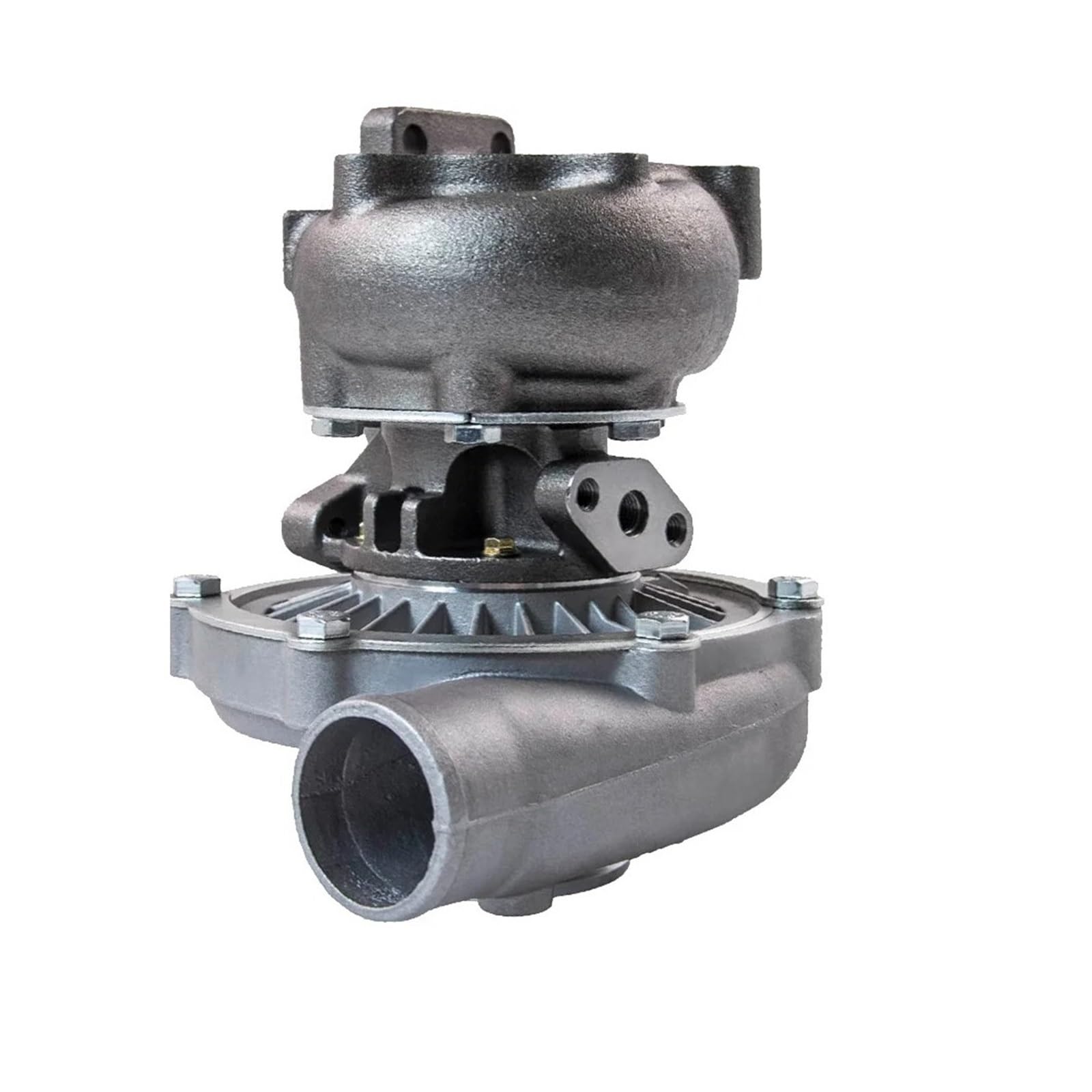 GHIUZ Auto-Turbo 0,63 A/R T04E T3/T4 44 Trim-Kompressor 5-Schrauben-Universal mit Ladeluftkühler-Kits Hochleistungs-Turbolader for verbesserte Motorleistung von GHIUZ