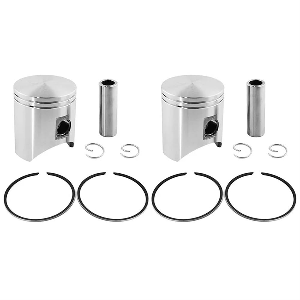 54 mm Zylinderkolbenringe Kit kompatibel mit NSR250 P1 P2 P3 Motorradmotorteile Voller Set(2 SETS 54MM) von GHJtRs