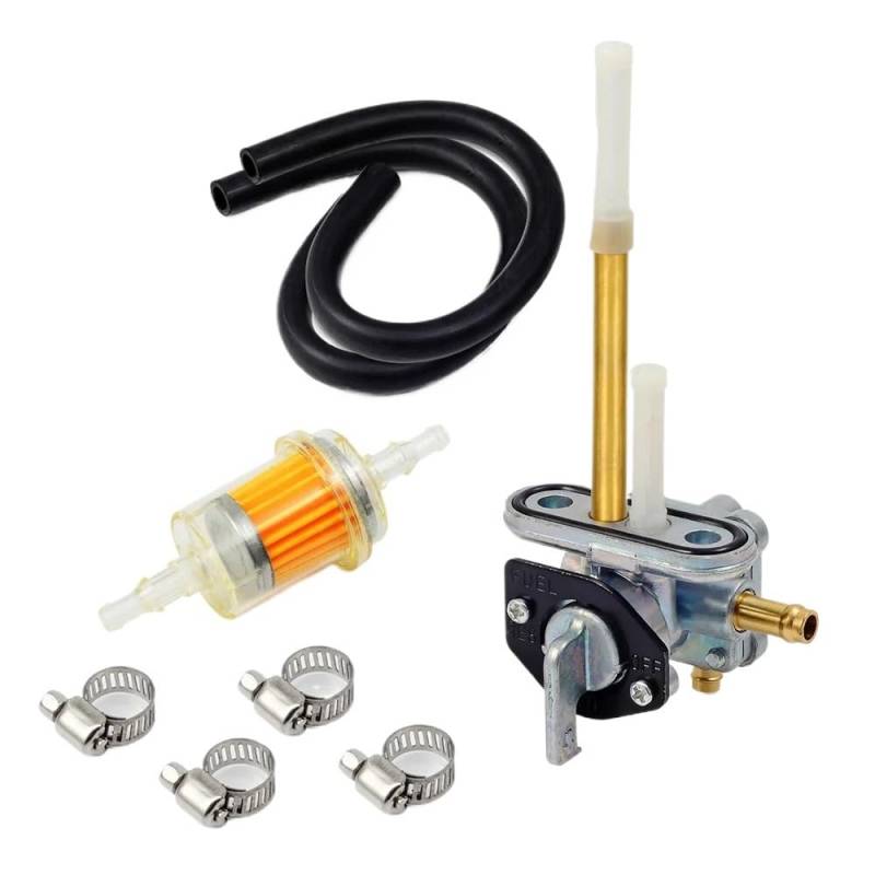Fuel Petcock Tankschalter Ersatz kompatibel mit 500 500R EX500 87-09 500 EN500 90-96 Ltd EN450 85-90 OEM 51023-1389 von GHJtRs
