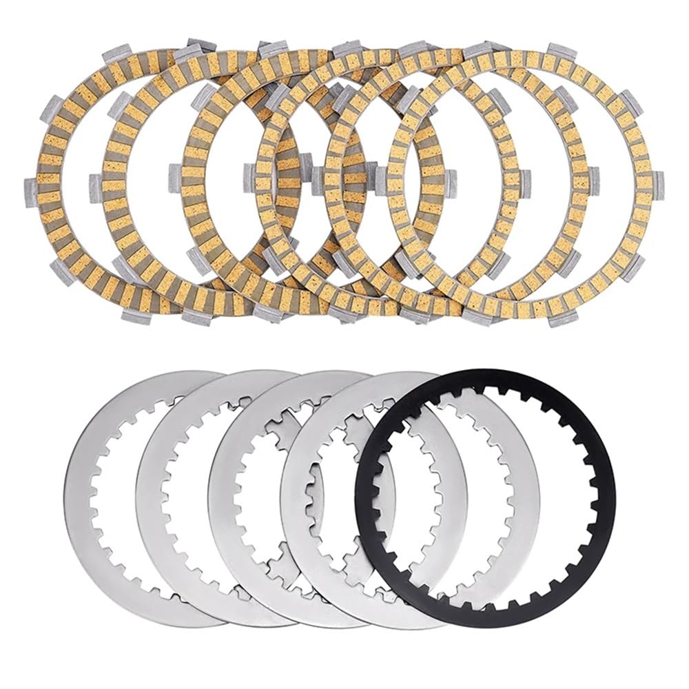 Kompatible Kupplungsplatten und Stahl-Reibungsscheiben-Kit Kompatibel mit 450 SR CF400-6 CF 400 450 SR 2022 Motorrad(A) von GHJtRs