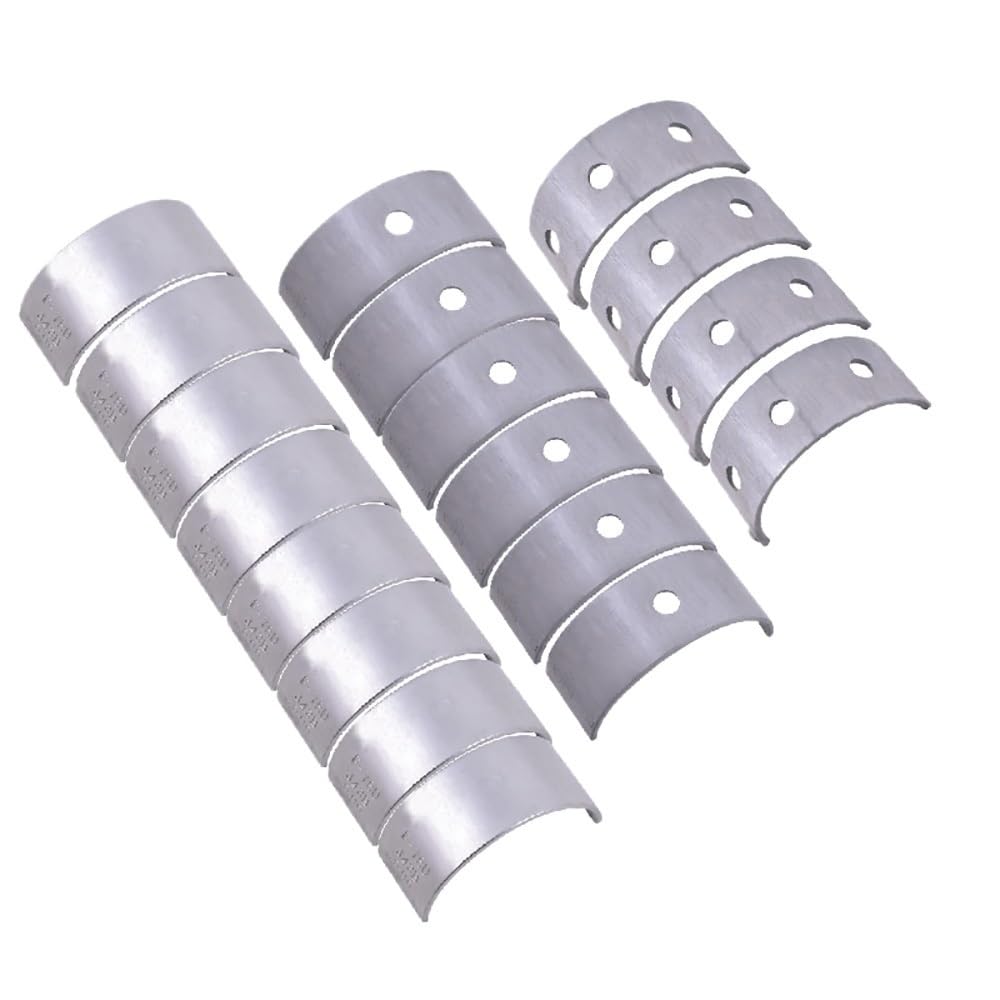 Kompatible Stangenstab Kurbelwelle Hauptlager Set STD 25 50 Kompatibel mit ZX-6R ZX-6 2007-2012 ZX-636 2013-2018 Motorrad(OVERSIZE 0.5) von GHJtRs