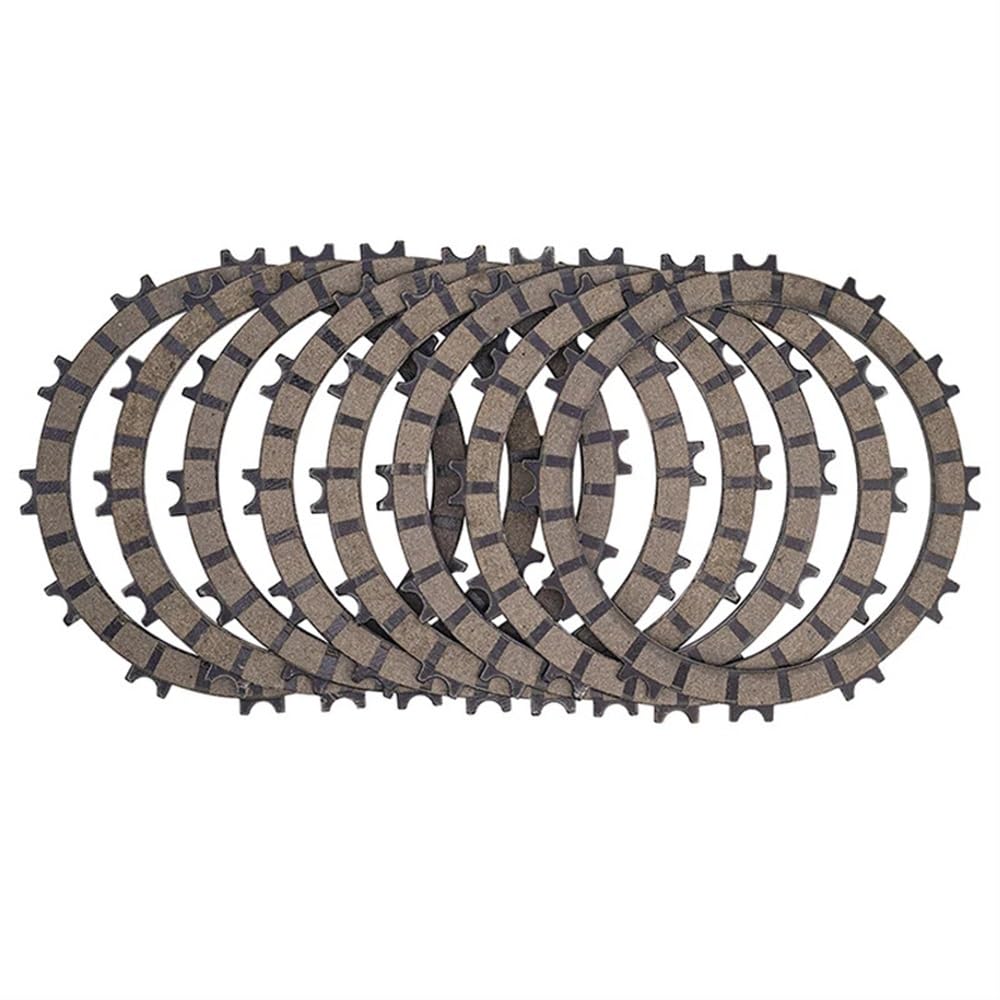 Kupplungsplatten Stahl -Reibungsscheiben -Kit kompatibel mit Fe501 TE300 2013 Motorradmotorzubehör(8 PCS CLUTCH PLATES) von GHJtRs